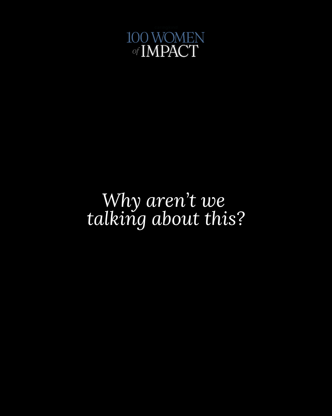 100 Women of Impact statement graphic 4